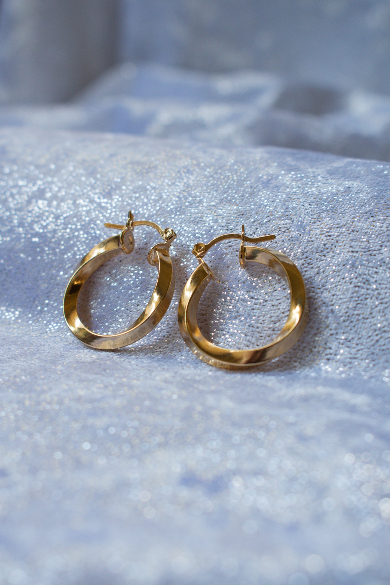 Layered hoop earrings