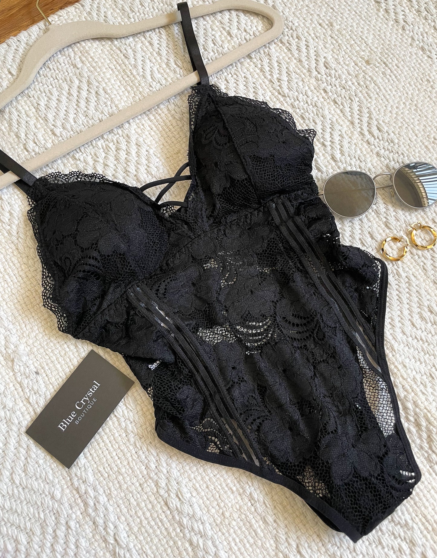 Black floral bodysuit /Mesh Noir Bodysuit