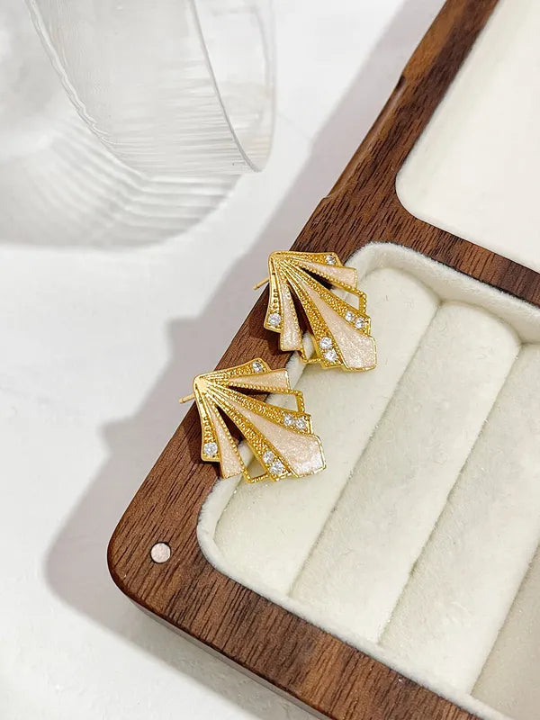 Peculiar Zircon earrings