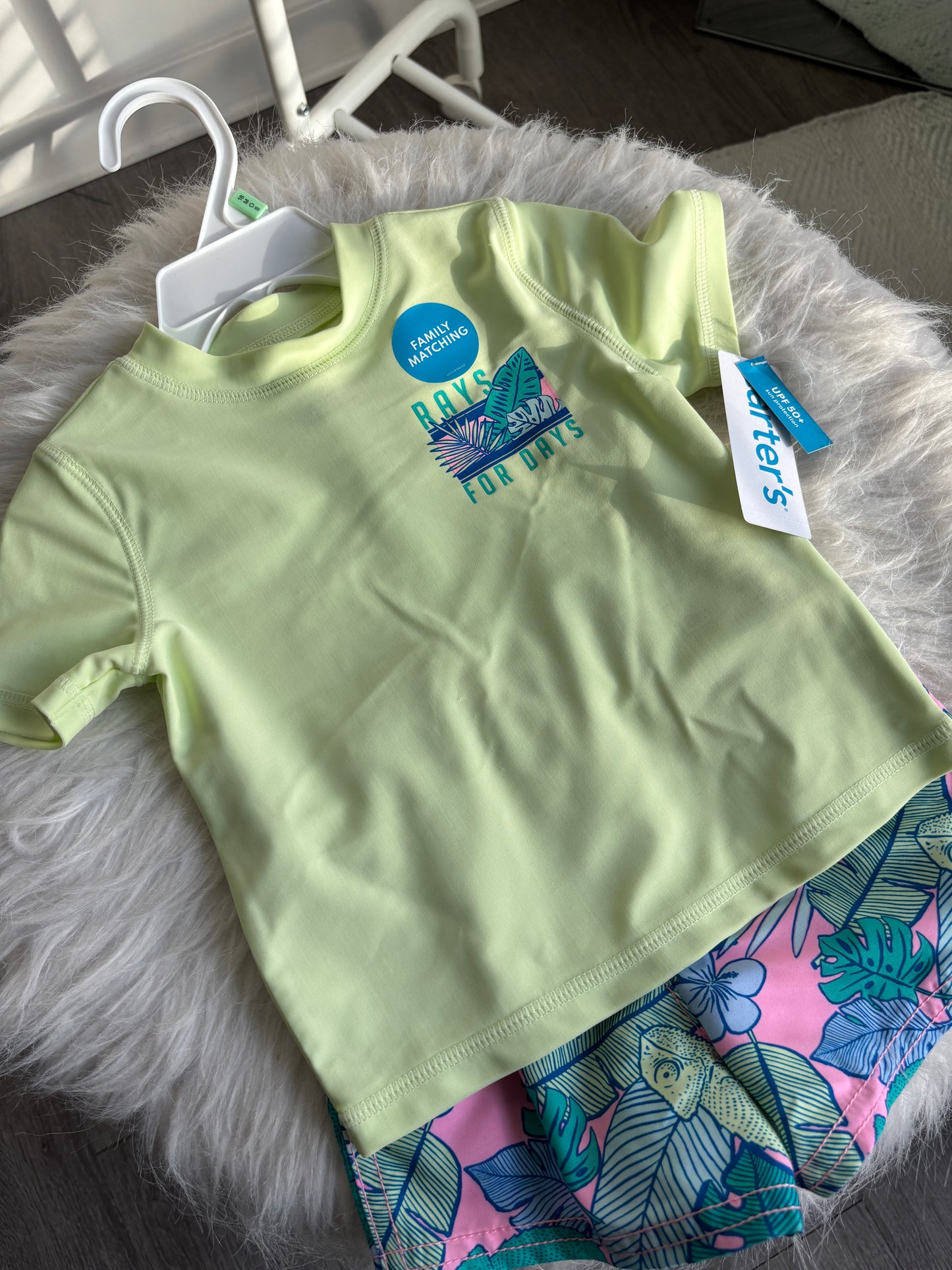 Vestido de Baño Verde Tropical – Carter’s (2 Piezas)