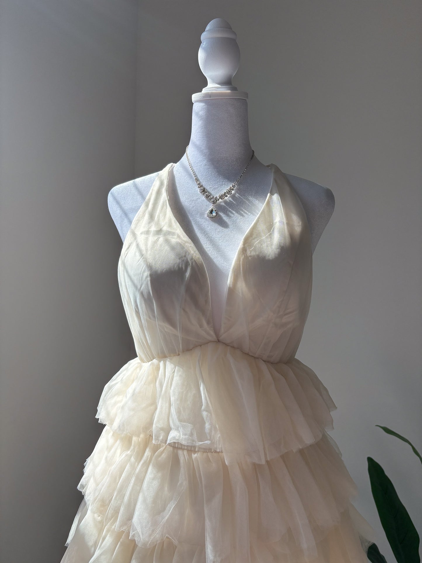 Creamsicle Tulle Tiered Party Dress