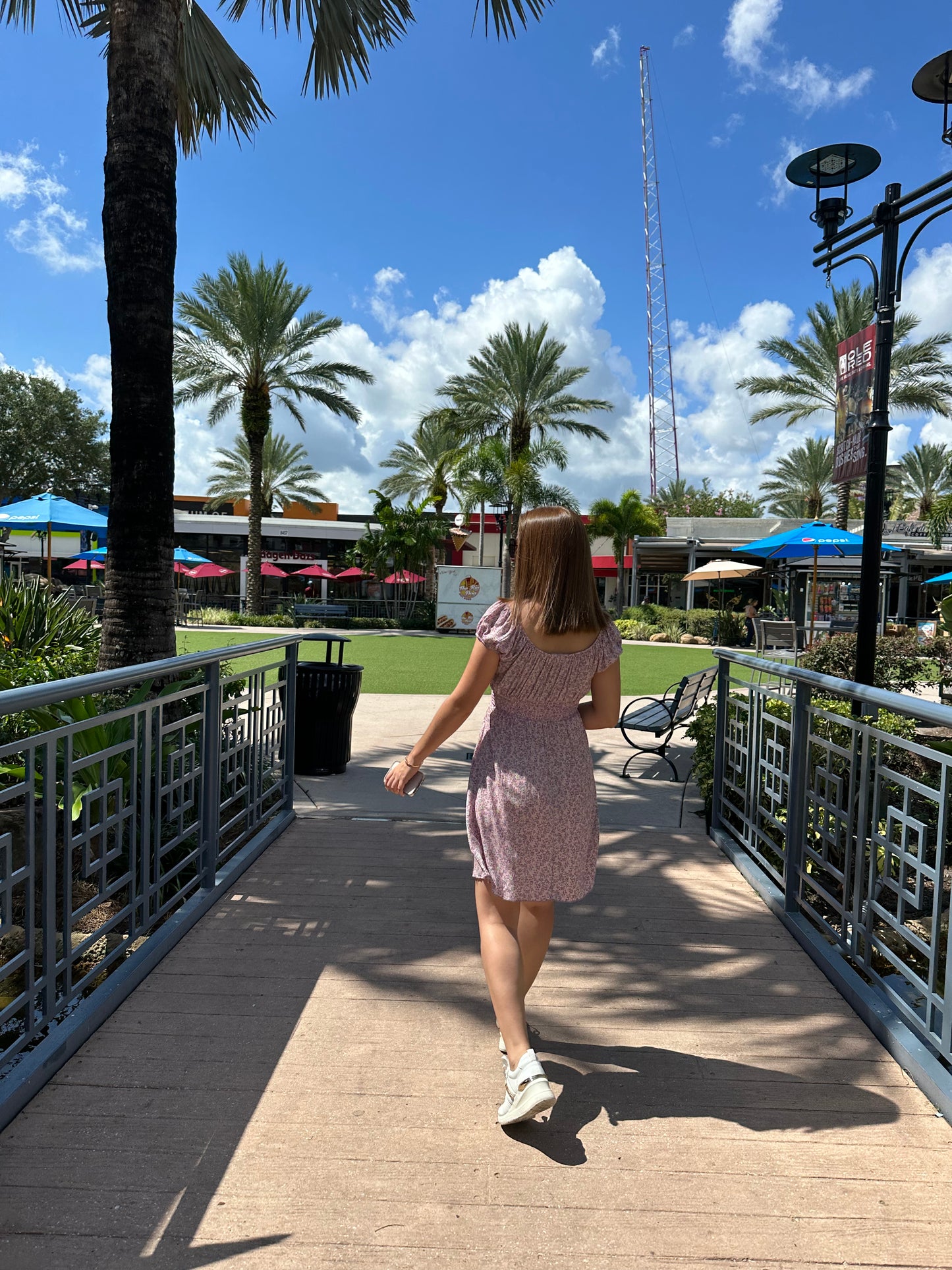 Lilac Casual Mini Dress