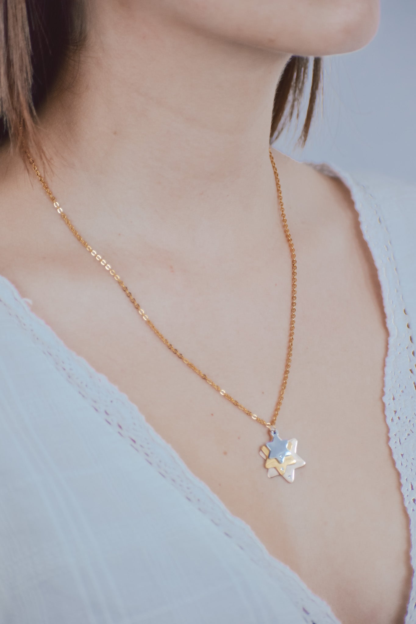 Capella star Necklace set